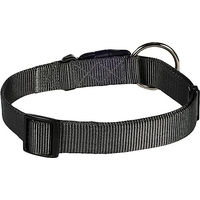 Produktbild von Halsband Flamingo Grau aus Nylon Grösse L 45-65cm