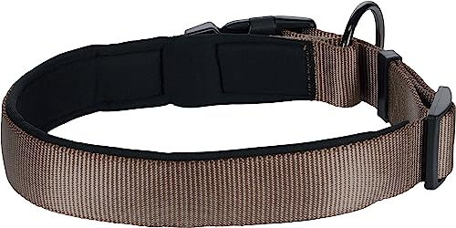 Halsband Flamingo in Beige und Braun aus Polyester Größe XL 55-60cm – Bild 1 von 2