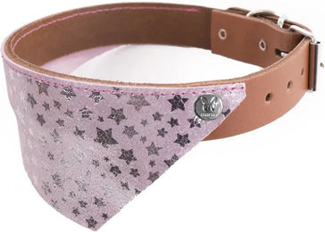 Produktbild von Halsband Martin Sellier Miami T25 aus Leder in Rosa Bunt 25 cm
