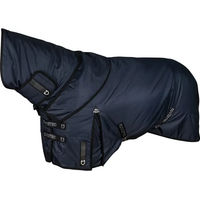 Produktbild von Halsdecke für Pferde Equestro Alberta Blau aus Polyester Größe S