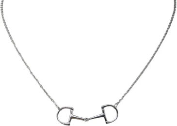 Halskette Equestrian Shop aus Edelstahl für Damen in Gold oder Silber – Bild 1 von 1
