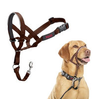 Produktbild von Halti Erziehungshalsband Kopfgeschirr für Hunde Braun Größe M