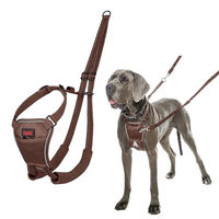 Produktbild von Halti No Pull Anti-Zug Hundegeschirr Reflektierend Braun Größe L