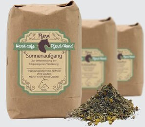 Hand aufs Pferd/Hund Magen-Darm Kräuter Ergänzungsfutter für Pferde und Hunde 1kg - 1 kg – Bild 1 von 3