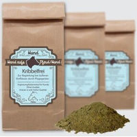 Produktbild von Hand aufs Pferd/Hund Plagegeister Kräuter Pulver für Hunde zur Unterstützung von Haut und Fell 500g