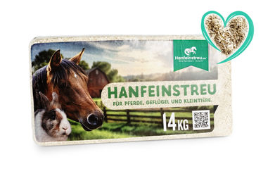 Hanfeinstreu Regular von Hanfeinstreu.de für Hühner und Pferde, 140 Liter, natürlich, saugstark und geruchsbindend - 140 l – Bild 1 von 12