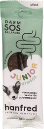 Hanfred Darm SOS Balance+ Funktionssnack für Junior-Hunde mit Pferd getreidefrei und monoprotein 40 g – Bild 1 von 2