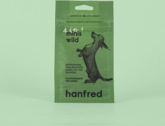 Hanfred Hanf Minis Hundesnacks Wild Getreidefrei mit hohem Fleischanteil 3 x 90 g - 3 x 90 g – Bild 1 von 6