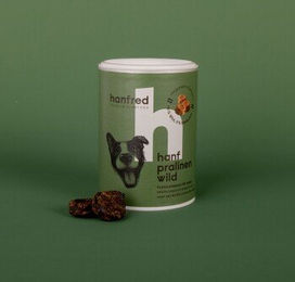 Hanfred Hanf Pralinen Wild Belohnungssnack für Senioren getreidefrei und monoproteinreich 90 g - 90 g – Bild 1 von 4