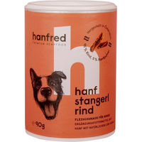 Produktbild von Hanfred Hanf Stangerl Rind Trockenfleisch Getreidefrei Monoprotein 90 g - 90 g