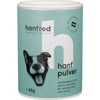 Produktbild von hanfred Hanfpulver für Hunde zur Beruhigung 65 g - 65 g