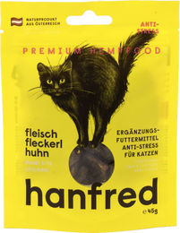 Hanfred Katzen Leckerli Fleisch Fleckerl Huhn getreidefrei mit hohem Fleischanteil – Bild 1 von 2