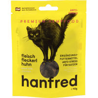 Produktbild von Hanfred Katzen Leckerli Fleisch Fleckerl Huhn getreidefrei mit hohem Fleischanteil