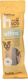 Produktbild von Hanfred SOS Stangerl Ultra Belohnungssnack für Hunde mit Huhn und Sensitive-Eigenschaft