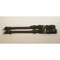 Produktbild von Hans Melzer Horse Equipment Backenstücke für Ponys aus Leder in Braun/Silber