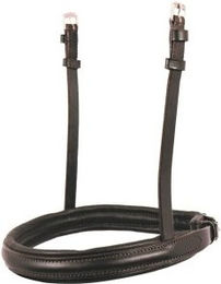 Hans Melzer Horse Equipment Reithalfter Englisch für Vollblut aus Leder Braun/Silber – Bild 1 von 1