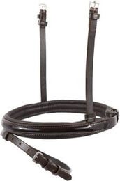 Hans Melzer Horse Equipment Reithalfter Englisch kombiniert Leder braun/silber für Vollblut und COB – Bild 1 von 1
