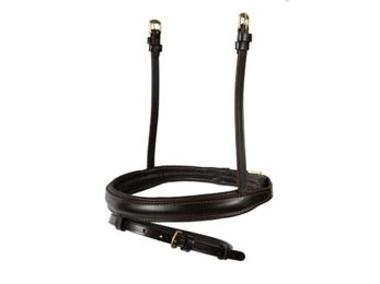 Hans Melzer Horse Equipment Reithalfter Standard Englisch Kombiniert aus Leder Braun mit Messing für Warmblut – Bild 1 von 3