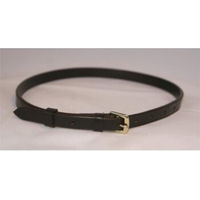 Produktbild von Hans Melzer Horse Equipment Sperrriemen aus Leder für Vollblut und COB in Braun mit Messing