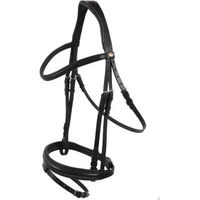 Produktbild von Hans Melzer Horse Equipment Trense Bad Harzburg aus Leder in Schwarz/Silber