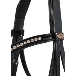 Produktbild von Hans Melzer Kandare für Ponys aus Leder in Schwarz