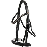 Produktbild von Hans Melzer Kandare Hamburg für Warmblut in Schwarz/Silber