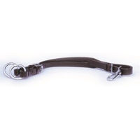 Produktbild von Hans Melzer Martingalgabel für Warmblut aus Leder in Braun/Silber