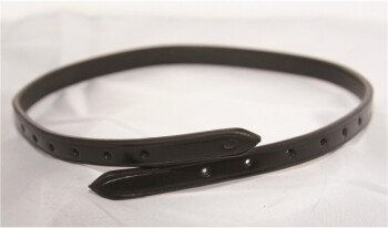 Hans Melzer Reithalfter Adapter braun aus Leder für Kaltblut Pferde – Bild 1 von 2