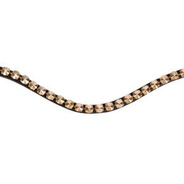 Produktbild von Hans Melzer Stirnriemen Stockholm Schwarz für Warmblut