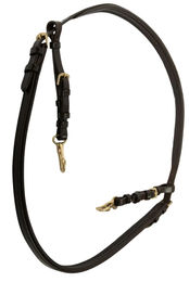 Produktbild von Hans Melzer Vorderzeug Halsriemen aus Leder in Braun