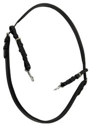 Produktbild von Hans Melzer Vorderzeug Halsriemen aus Leder in Schwarz