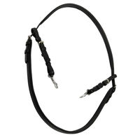 Produktbild von Hans Melzer Vorderzeug Halsriemen aus Leder in Schwarz