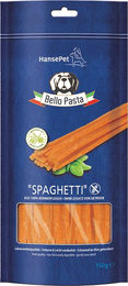 Produktbild von Hansepet Bello Pasta Spaghetti Huhn Belohnungssnack getreidefrei mit hohem Fleischanteil 6 x 150 g - 6 x 150 g