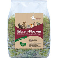 Produktbild von Hansepet Bio Erbsenflocken für Kaninchen und Hunde 500 g - 500 g