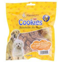 Produktbild von Hansepet Cookie's Miniknochen Hundesnack aus monoproteinem Hühnerfiletfleisch 200 g