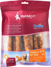 Hansepet Kaurollen Huhn und Rind für Hunde Adult Getreidefrei und Ohne Zucker 450 g - 450 g – Bild 1 von 5