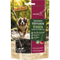 Produktbild von Hansepet Natur Snacks Emsländer Häppchen Hirsch für Hunde 6 x 100g
