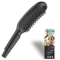 Produktbild von hansgrohe DogShower Hundedusche mit 3 Strahlarten und Streichelnoppen Mattschwarz