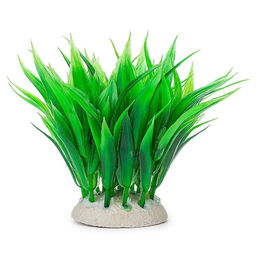 Happet Kunstpflanze für Aquarien aus Kunststoff Grün 10 cm - 1 Stk. – Bild 1 von 3