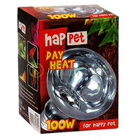 Produktbild von happet Wärmelampe Day Heat Weiß 100 W für Küken und Terrarientiere