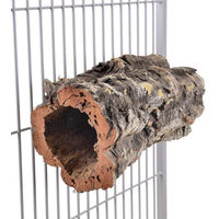 Produktbild von Happy Bird Nistkasten aus Natur Kork für Großsittiche und Papageien Medium Braun