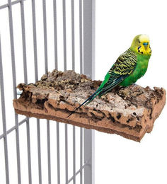 Happy Bird Vogel-Sitzbrett aus Naturkork für Papageien und Kakadus 25 x 5 cm – Bild 1 von 5