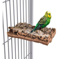 Produktbild von Happy Bird Vogel-Sitzbrett aus Naturkork für Papageien und Kakadus 25 x 5 cm