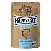 Produktbild von Happy Cat Bio Katzenfutter Huhn Adult 12x85 g - 12 x 85 g