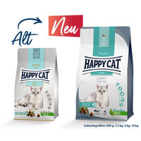 Produktbild von Happy Cat Care Adult Light Katzenfutter Geflügel zur Gewichtsreduktion 2x10kg