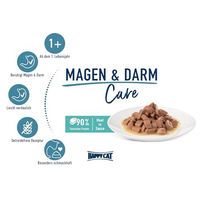 Produktbild von Happy Cat Care Nassfutter Magen und Darm mit Geflügel in Sauce 20 x 85 g - 20 x 85 g