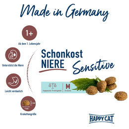 Happy Cat Care Schonkost Niere Diätfutter Trockenfutter 3x4kg – Bild 1 von 5