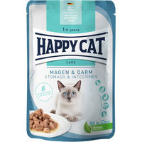 Produktbild von Happy Cat Care Stomach & Intestines Katzen Nassfutter Adult Stückchen in Sauce Getreidefrei 20 x 85 g - 20 x 85 g