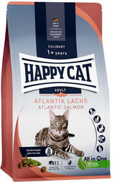 Happy Cat Culinary Adult Katzenfutter Atlantik Lachs glutenfrei 10 kg - 10 kg – Bild 1 von 13