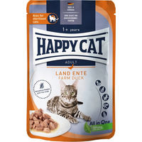 Produktbild von Happy Cat Culinary Adult Katzenfutter Ente 20 x 85 g